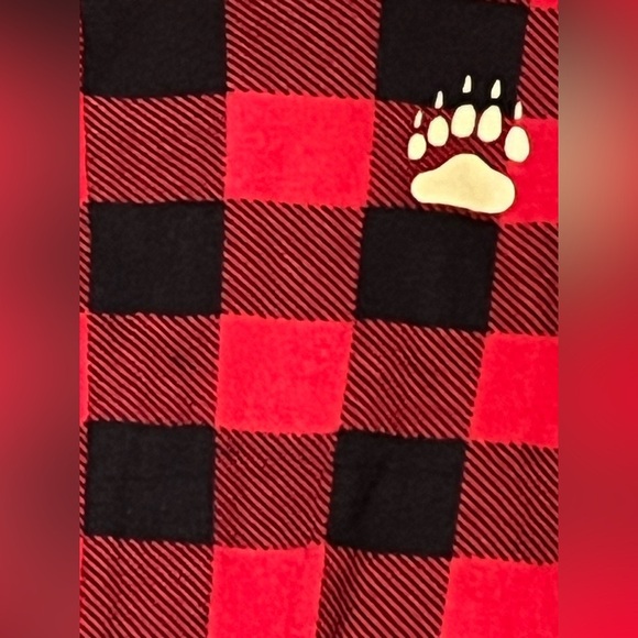 Lazy One Lake Tahoe Bear Cheeks Flap Jack Kids Onsie Size 18 Months - Picture 3 of 8